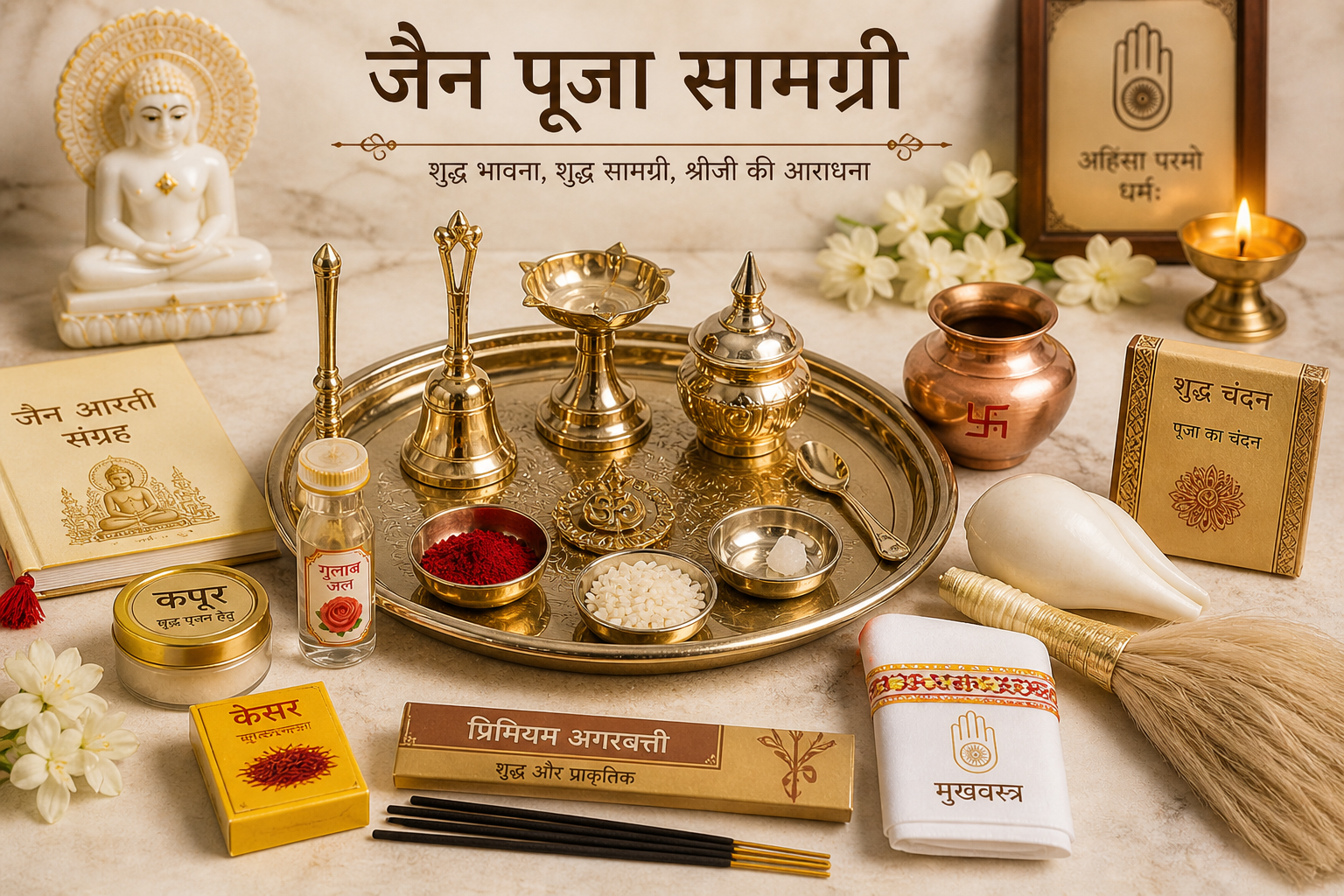 Jain Pooja Essentials