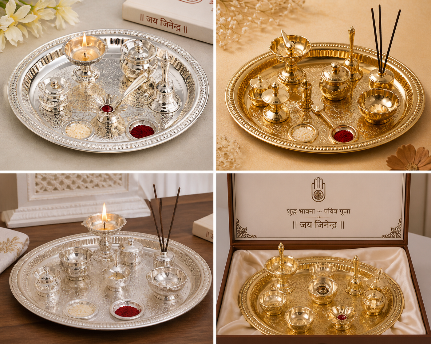 Jain Pooja Thali Set 3 Title