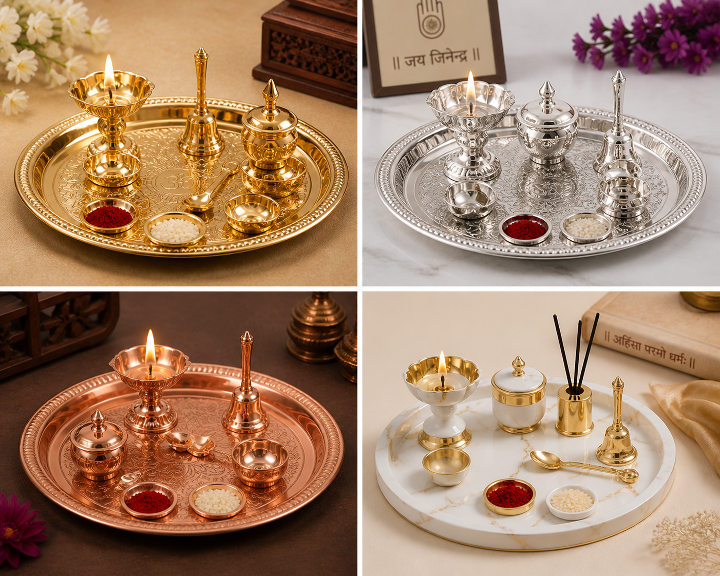 Jain Pooja Thali Set 1 Title