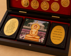 Premium Jain 14 Swapna Wooden Gift Box | 14 Swapna Set for Home & Gifting