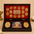 Premium Jain 14 Swapna Wooden Gift Box | 14 Swapna Set for Home & Gifting