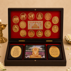 Premium Jain 14 Swapna Wooden Gift Box | 14 Swapna Set for Home & Gifting